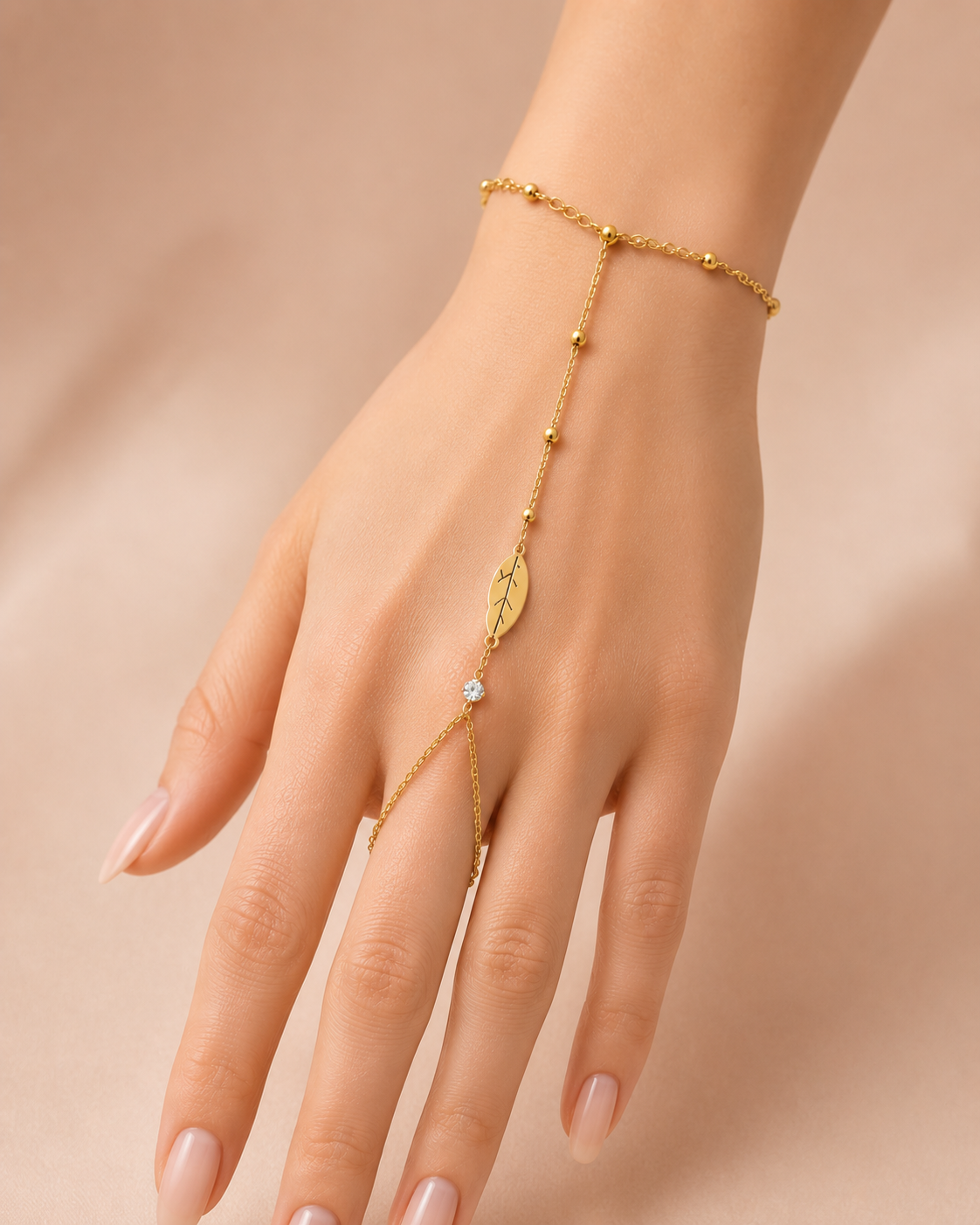 leaf Hand Chain
