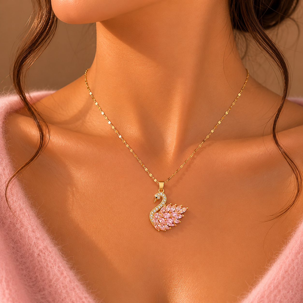 Swan Necklace