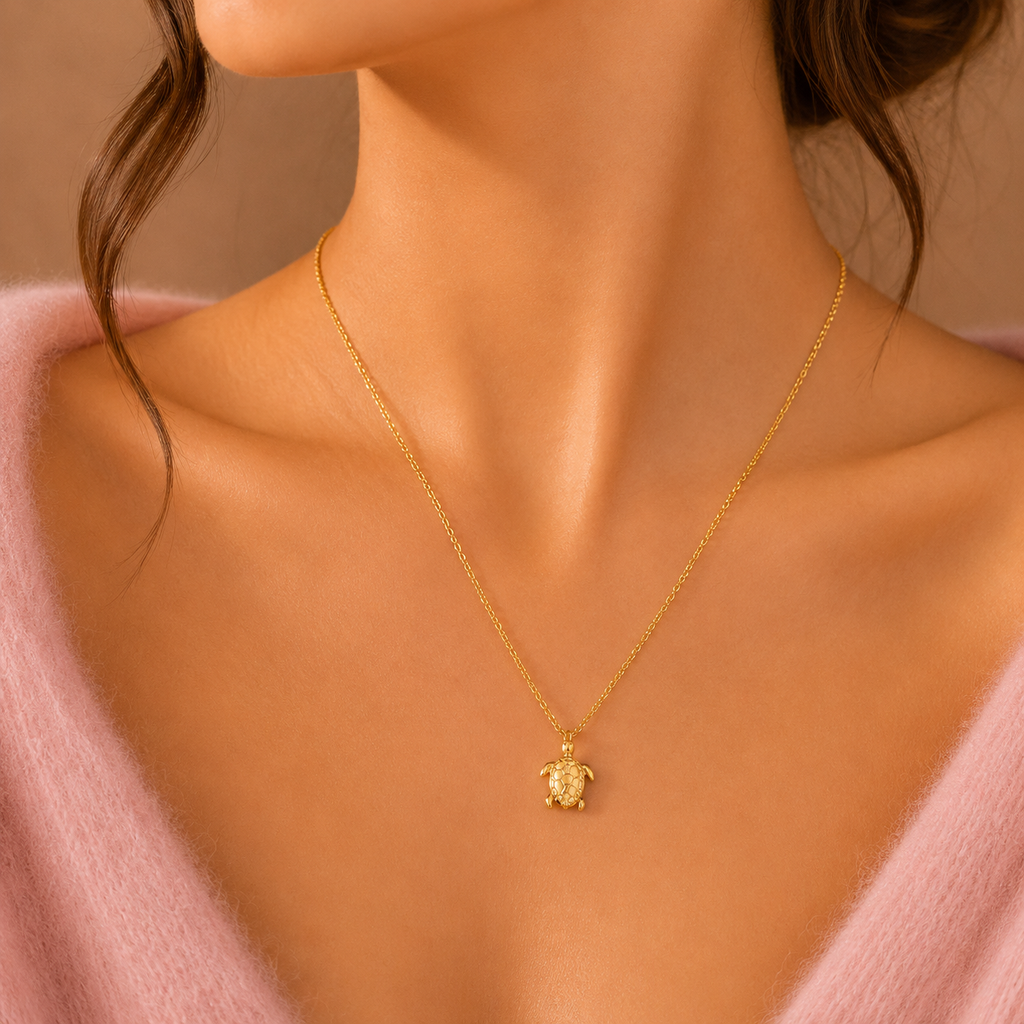 Turtle Pendant Necklace