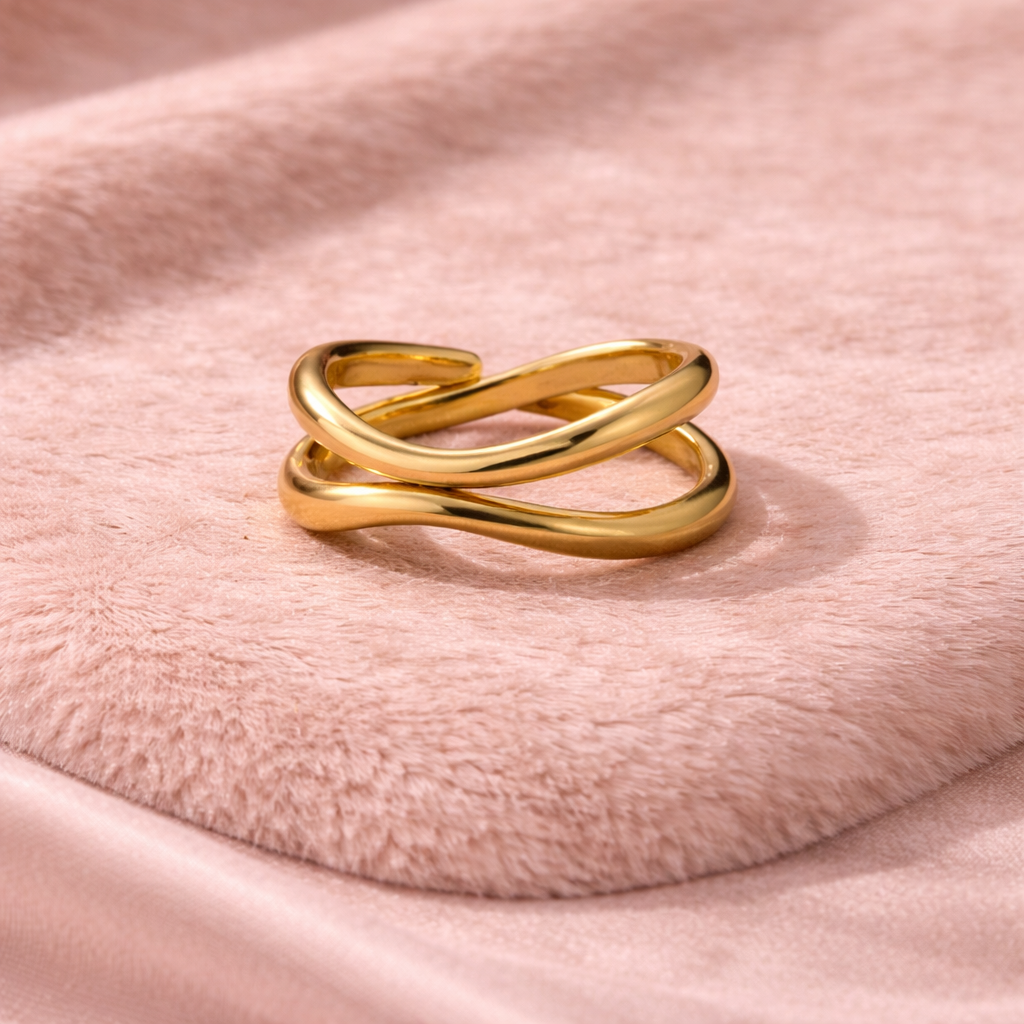 Gold Layered Wrap Ring