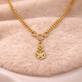Gold Butterfly Pendant Necklace