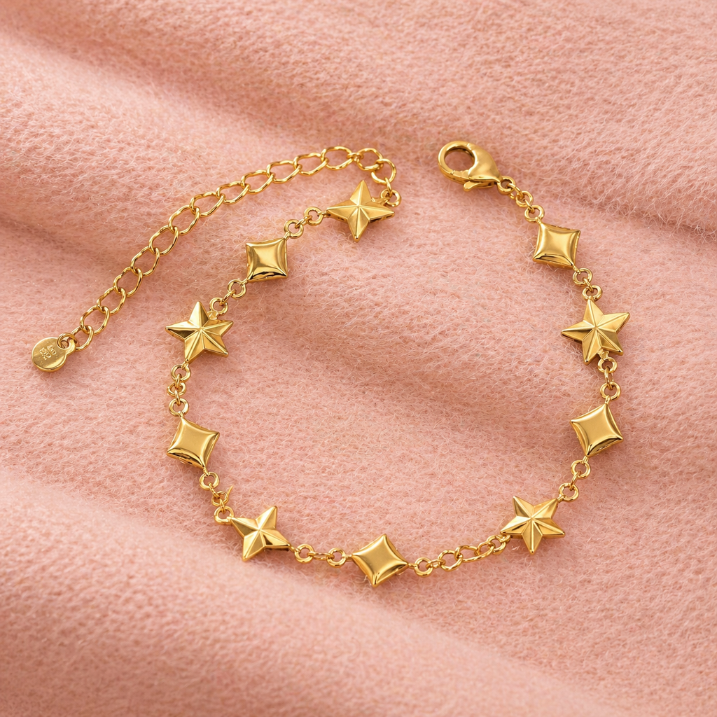 Charm Bracelet – Minimal Celestial Chain