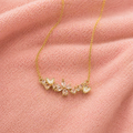 Flower Heart Necklace