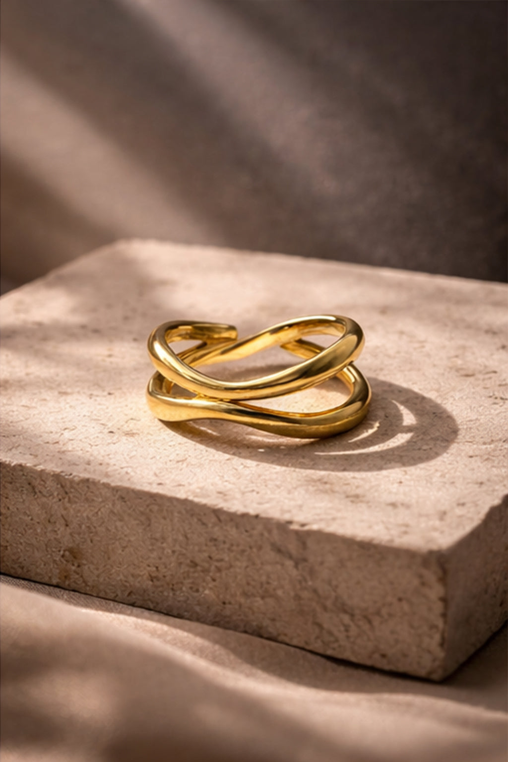 Gold Layered Wrap Ring