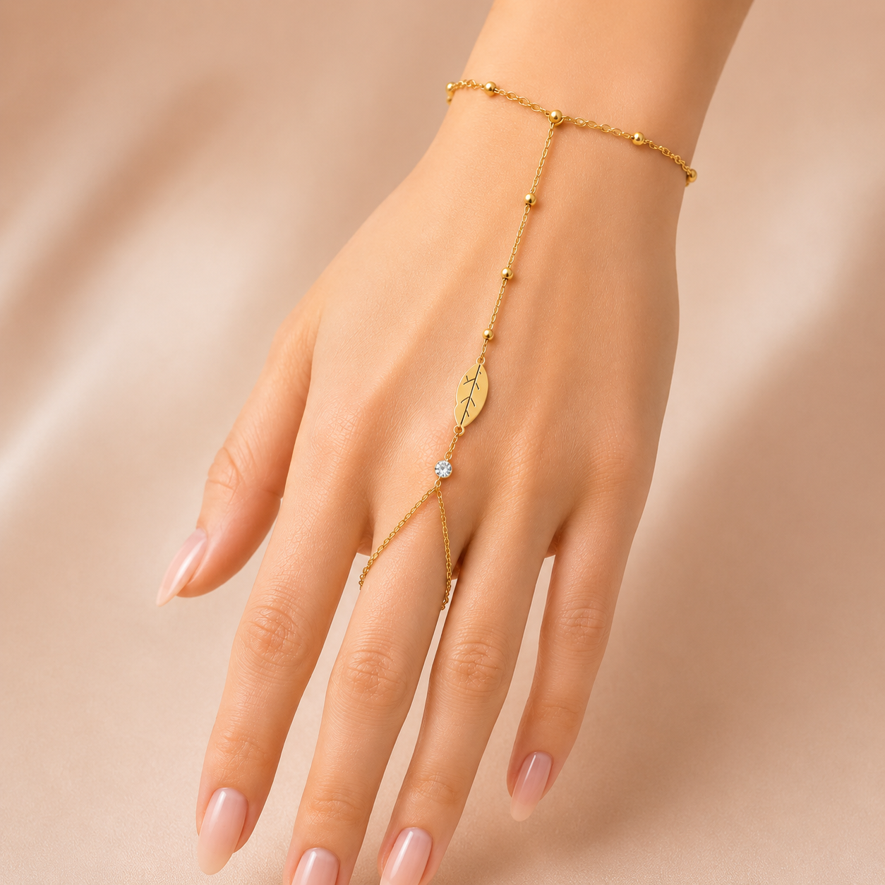 leaf Hand Chain