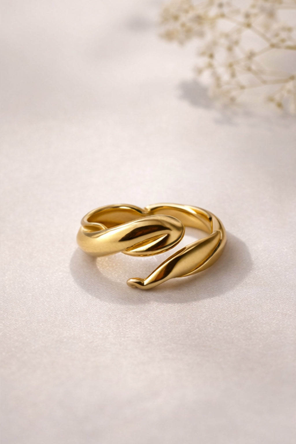 Gold Twisted Knot Ring